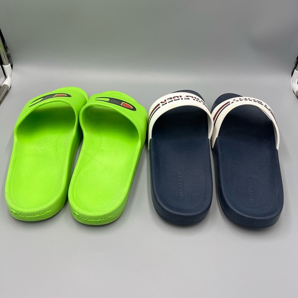 Men’s Champion & Tommy Hilfiger Sandals, Slides, Beach Flip Flops. - Picture 10 of 10